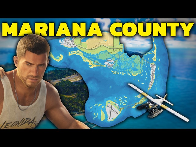 GTA 6 Mariana County Complete BREAKDOWN (In Real Life Locations and In Game Map!)