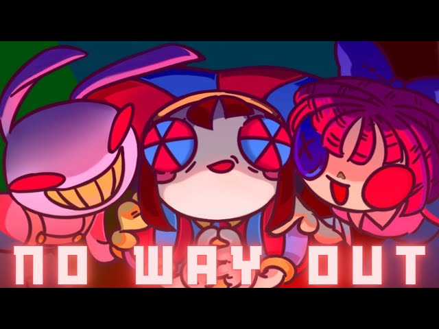 DIGITAL CIRCUS SONG | 'No Way Out' | feat​⁠ @CalebHyles, Sophie, Alex, Barry, Loganne