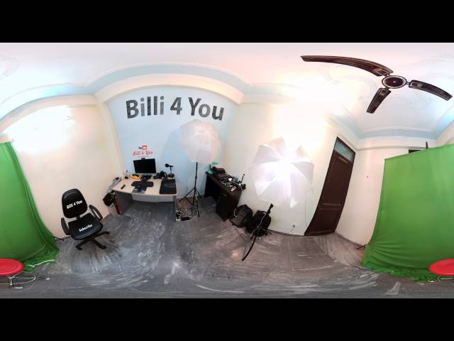 360° Video | Welcome To My Room | My Ultimate Setup Tour | Billi4You