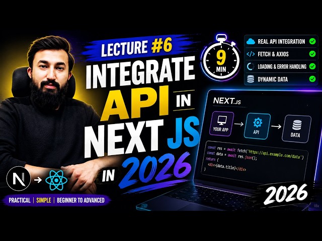 Next.js APIs Explained 🔥 Build Real-World APIs Step by Step | nextjs tutorial