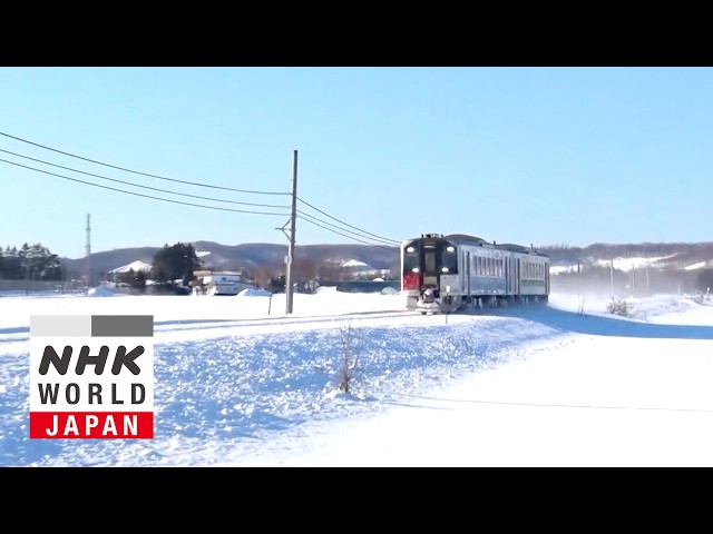 The Brilliant White Expanse of Eastern Hokkaido - Train Cruise