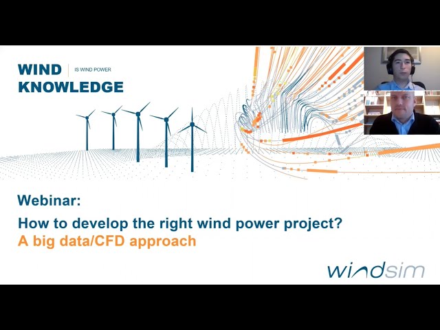 WindSim Webinar   How to develop the right wind power project
