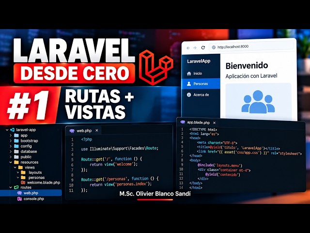 Laravel desde cero #1 | Configuración, Rutas y Vistas con Blade