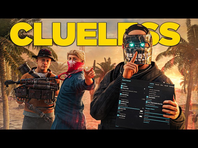 I SECRETLY CARRIED a RANDOM RUST TEAM with the BEST RUST CHEAT..