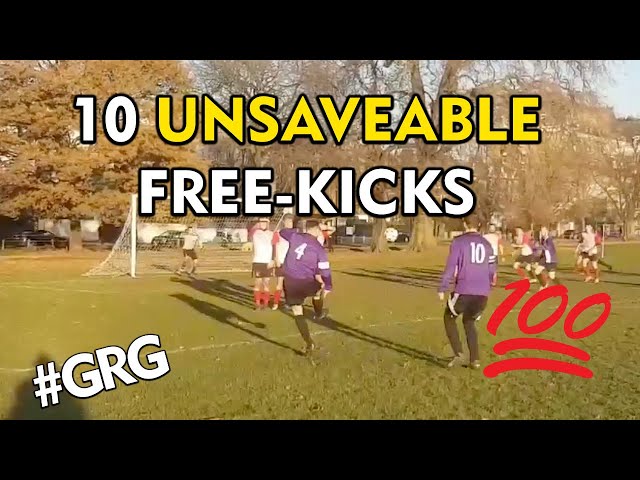 10 UNSAVEABLE free kicks | GRG | Sunday League