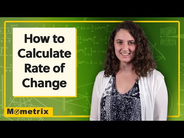 Calculate Rate of Change