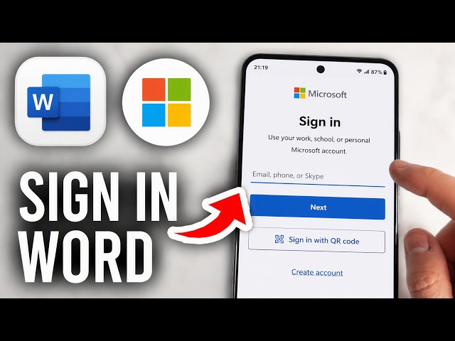 How To Sign In To Microsoft Word On An Android Phone (Full Guide 2026)