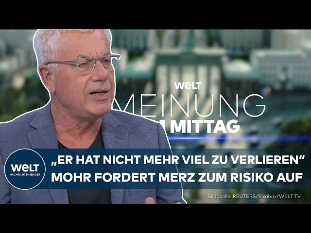 GERMANY: "We have a problem!" Reinhard Mohr analyzes Chancellor Friedrich Merz's situation
