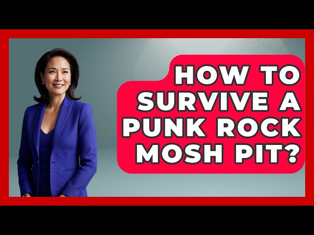 How To Survive A Punk Rock Mosh Pit? - Pure Punk Pulse