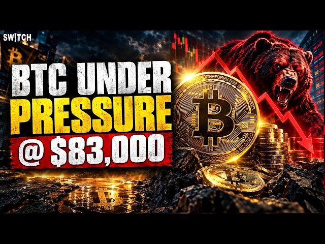 CoinSwitch Crypto Market Pulse: BTC Under Pressure @ $83,000। Top News of The Day