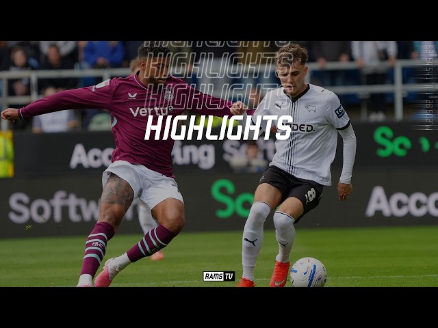 HIGHLIGHTS | Burnley vs Derby County
