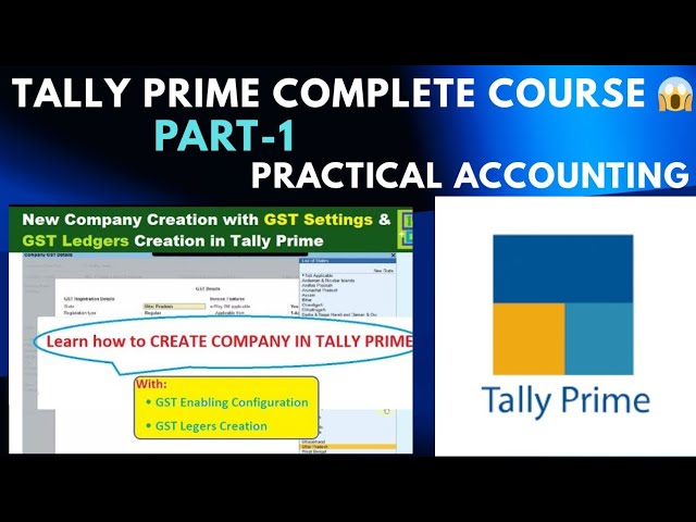 Tally prime full course in hindi !! Tally prime full course basic to advance #51 