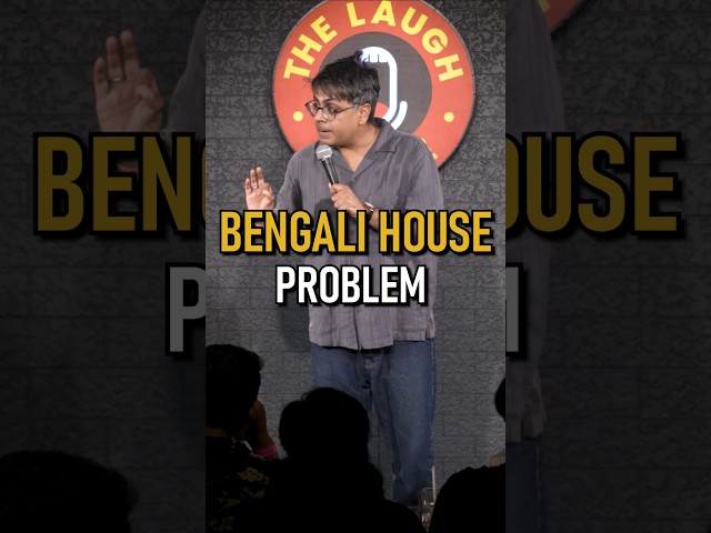 Bengali House Problem | Stand-up Comedy by Abijit Ganguly #bengali #standupcomedy #shorts