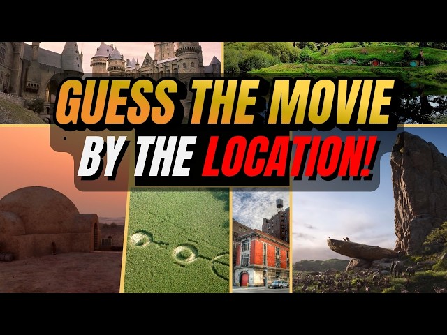 Guess The Movie or Franchise By The Location | 50 Movie Quiz