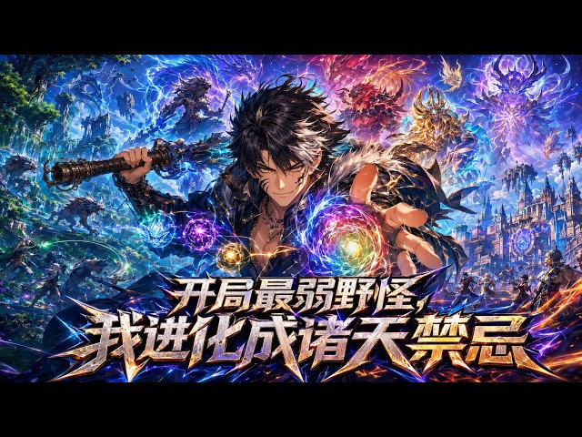 🔥【爽漫】【Eng Sub】《開局最弱魔物，我進化成諸天禁忌》陸晨誤入量子遊戲成最弱豺狼人，被玩家圍獵中不斷擊殺進化，覺醒天賦一路逆襲為終極BOSS。第1-46集 #热血 #玄幻 #anime #逆袭