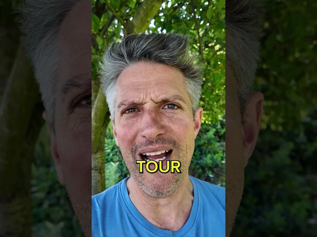 I'm going on tour throughout the UK!