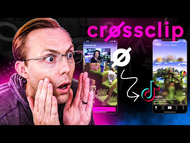 How To Edit A YouTube Clip for Social Media- Crossclip Tutorial:TikTok, Instagram,YouTube & Facebook